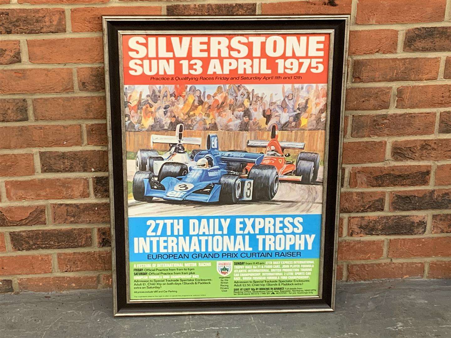 <p>Silverstone "1975 Daily Express Trophy Race"&nbsp;</p>