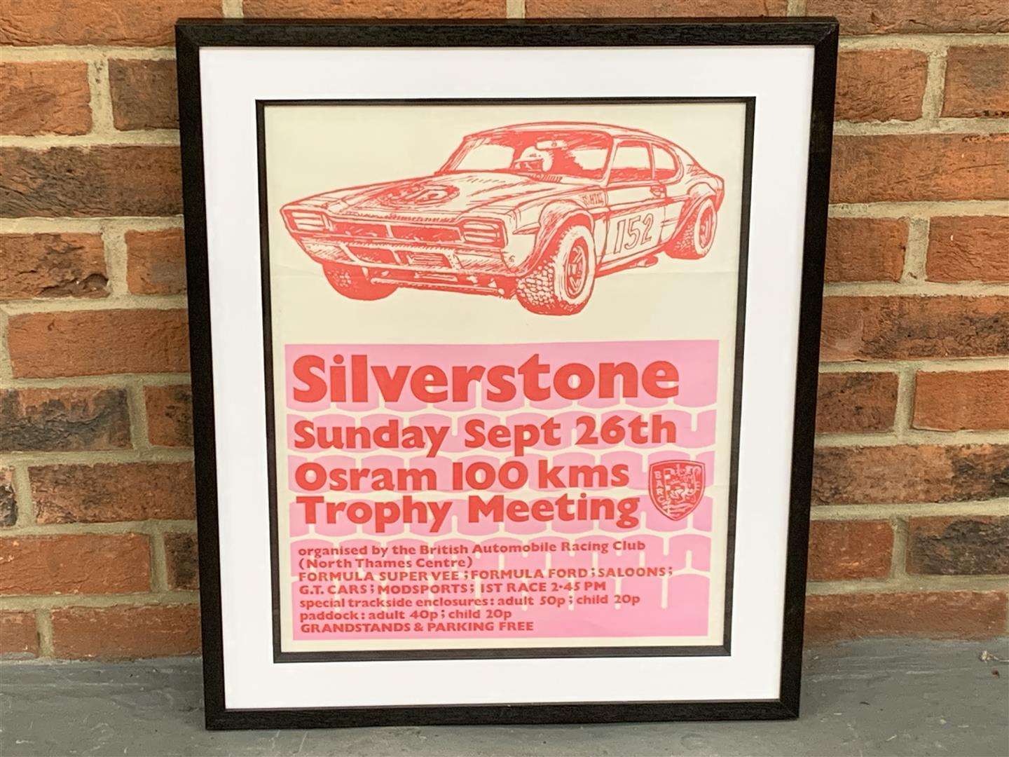 <p>Silverstone Osram 100KM Trophy Meeting Race</p>