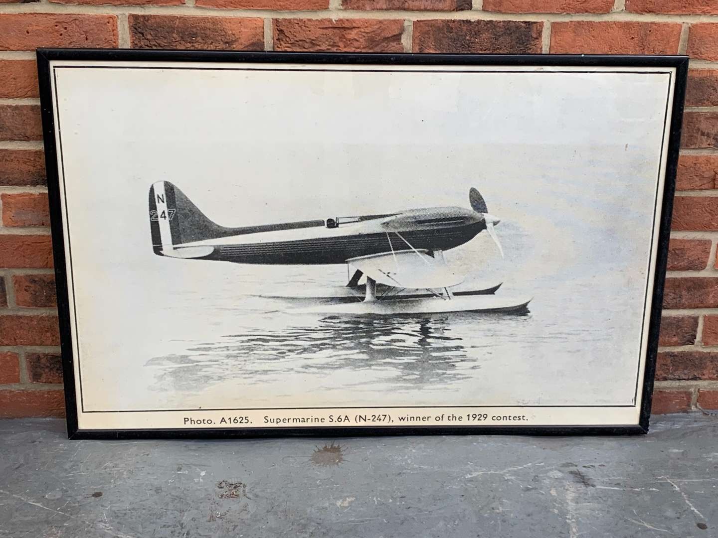 <p>Three Framed Aeronautical Prints</p>