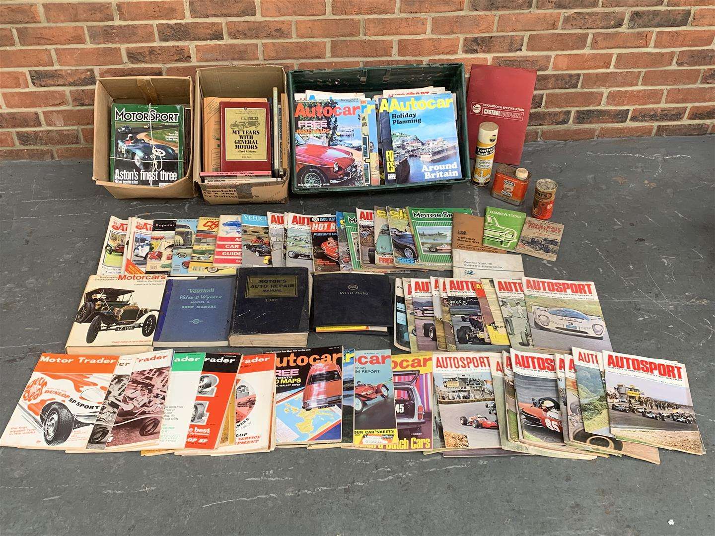 <p>Five Boxes Of Assorted Motoring Magazines/Books</p>
