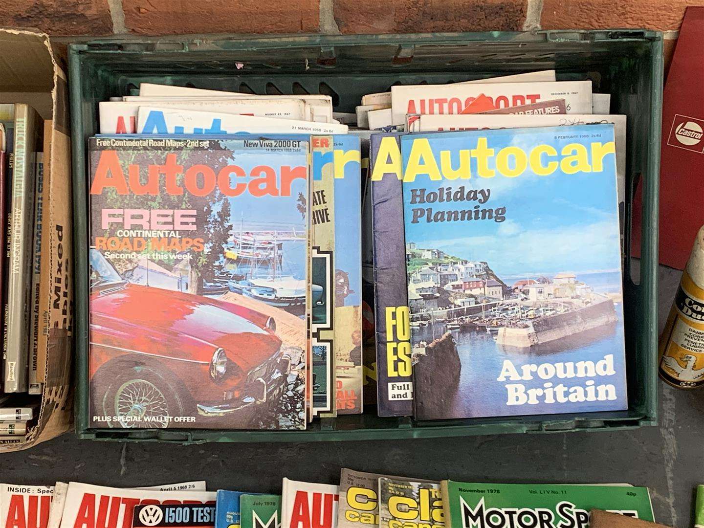 <p>Five Boxes Of Assorted Motoring Magazines/Books</p>