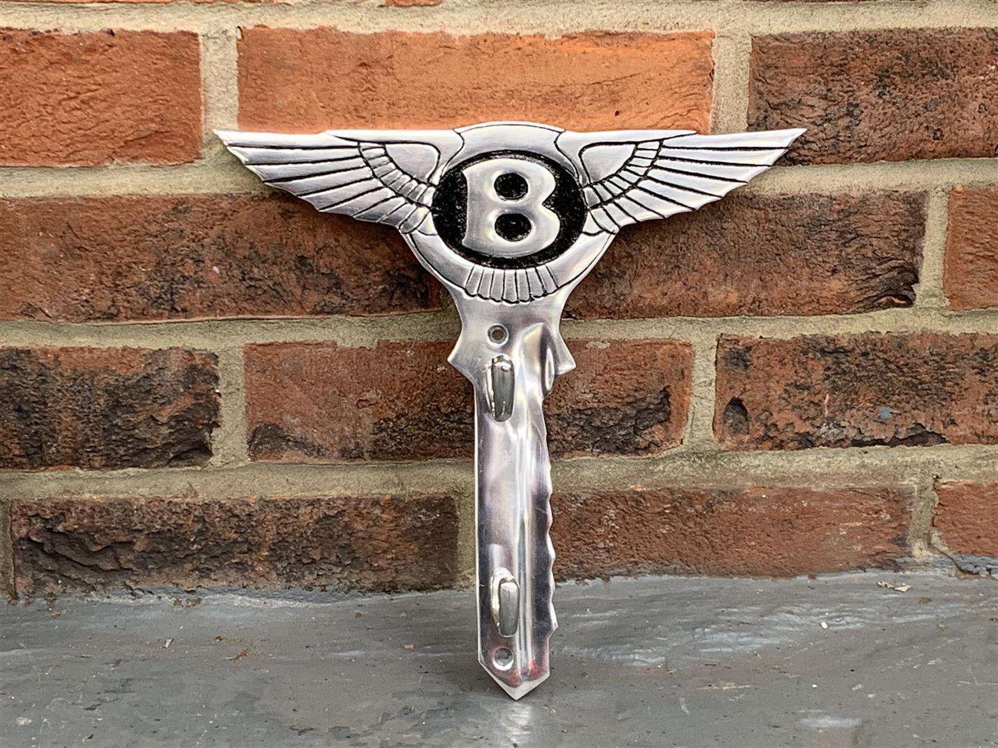 <p>Cast Aluminium Bentley Coat Hook</p>