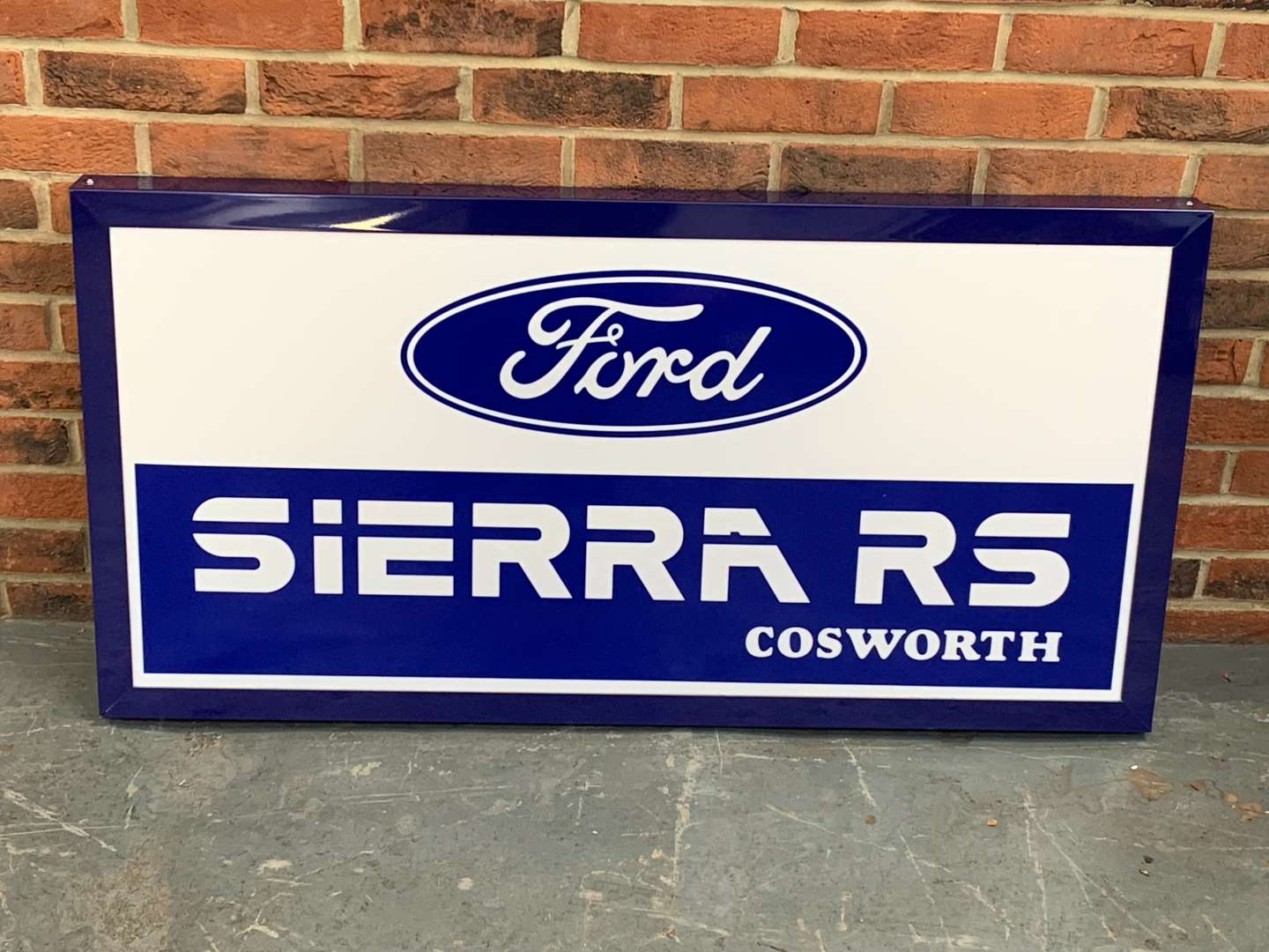 <p>Modern Illuminated Ford Sierra RS Cosworth Turbo Display&nbsp;</p>