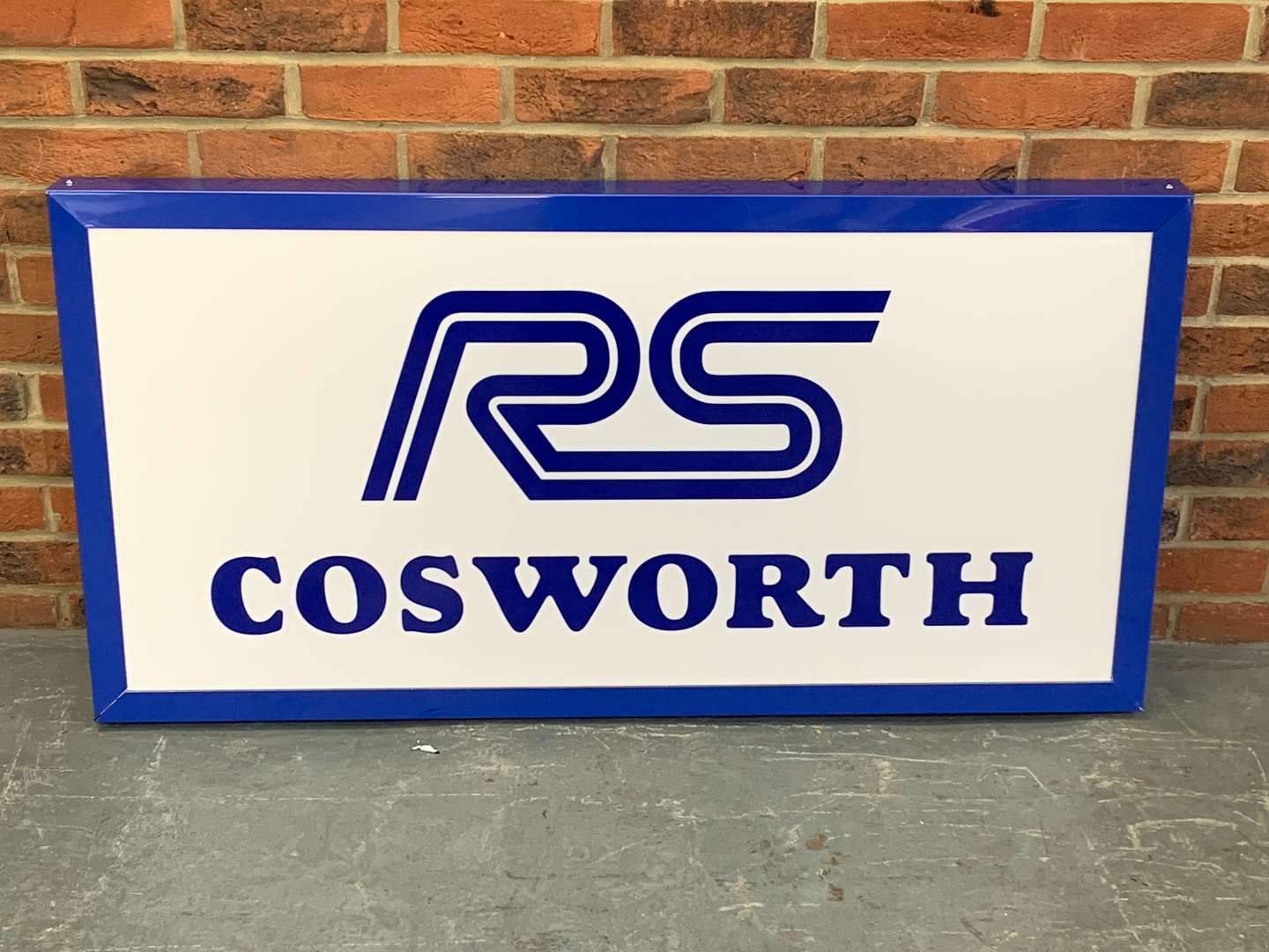 <p>Modern Illuminated RS Cosworth Turbo Display&nbsp;</p>