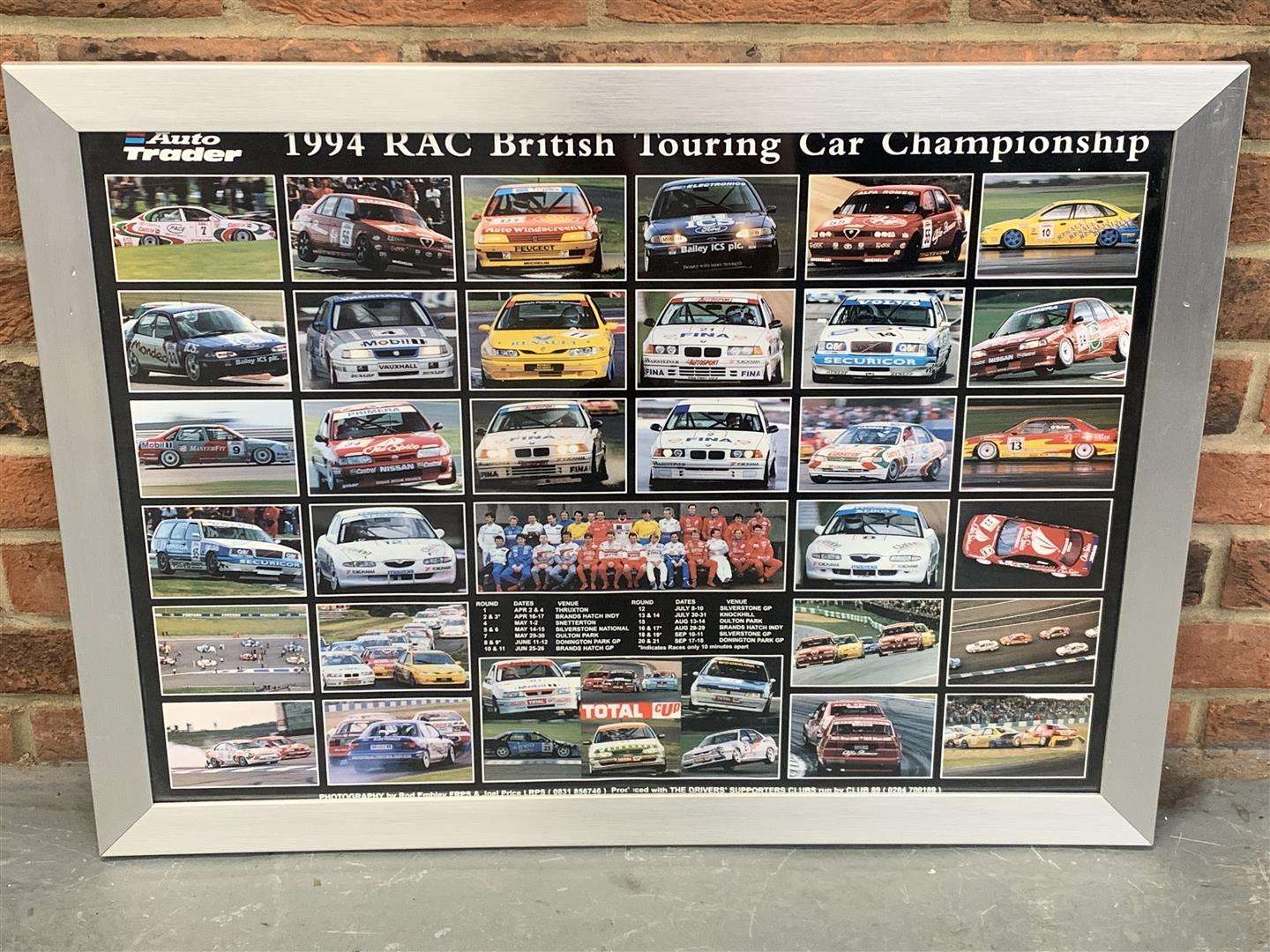 <p>Four Framed Motor Sport Posters</p>