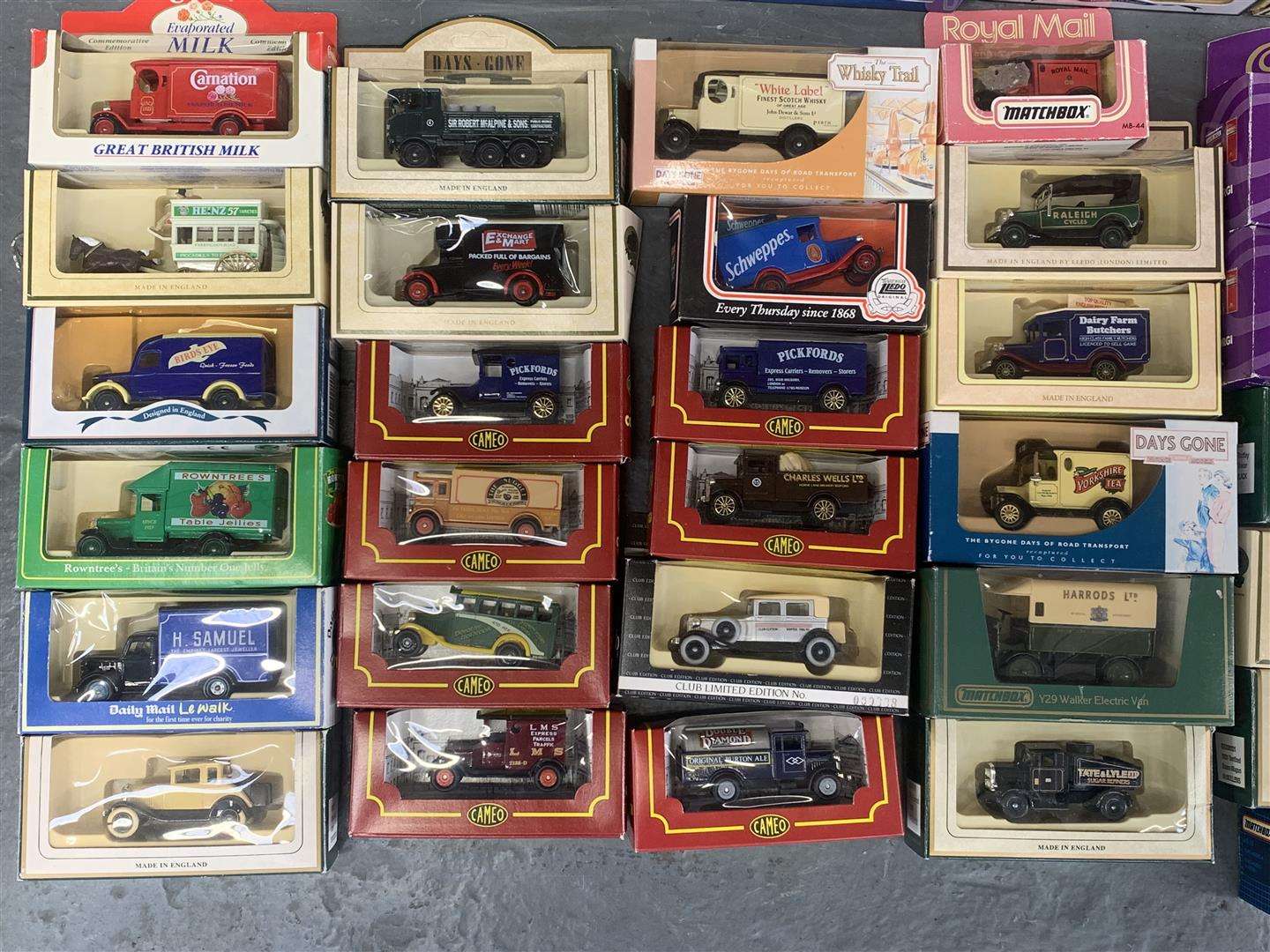 <p>Quantity Of Boxed Die cast Toy Vehicles</p>