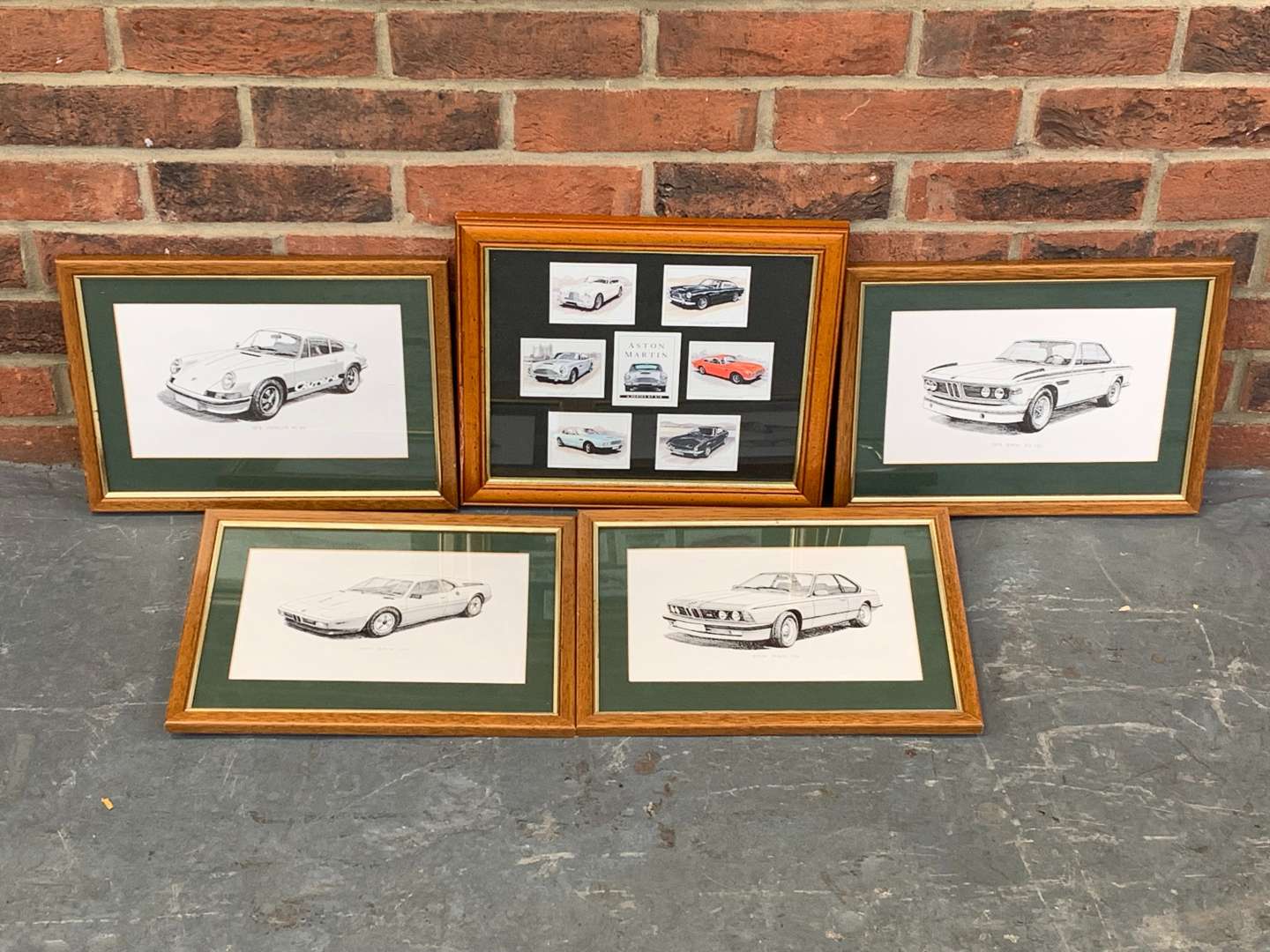 <p>Five Assorted Motoring Pictures</p>