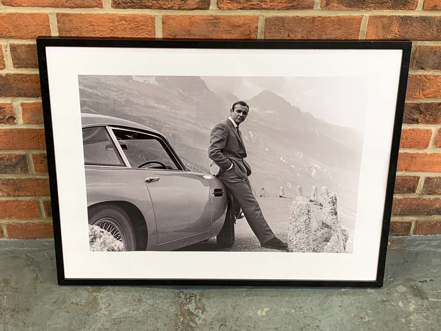 <p>Two Framed Sean Connery 007 Prints</p>