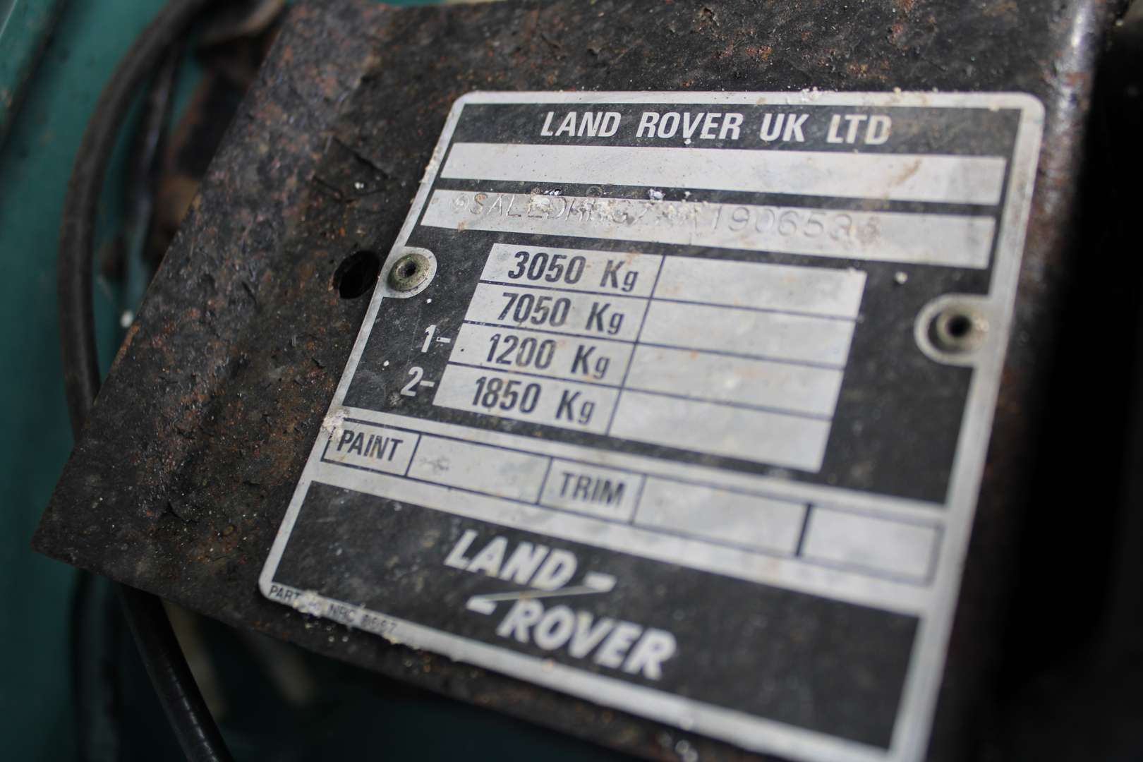 <p>1983 LAND ROVER 110 4C HCAP D</p>