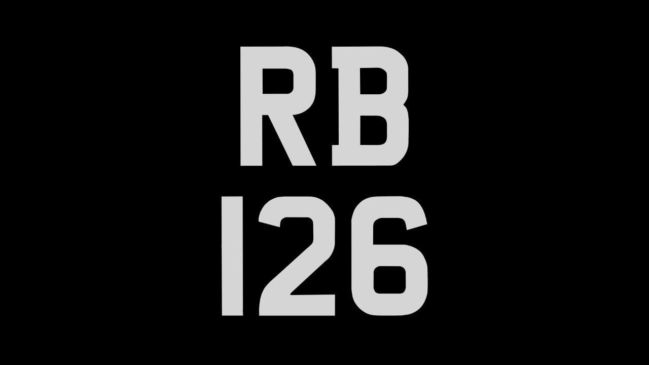 <p>RB 126 Registration number&nbsp;</p>