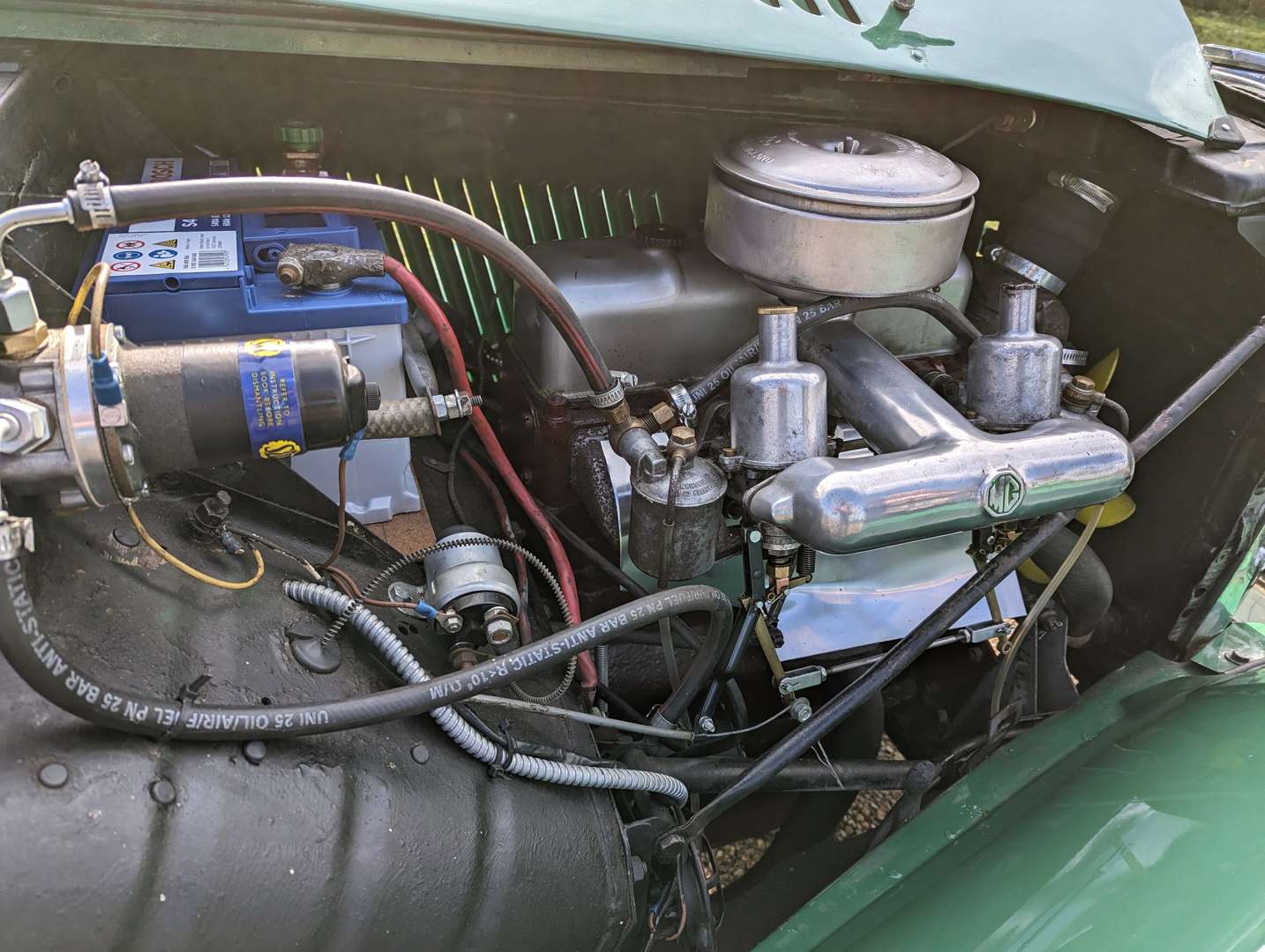 <p>1952 MG TD LHD&nbsp;</p>