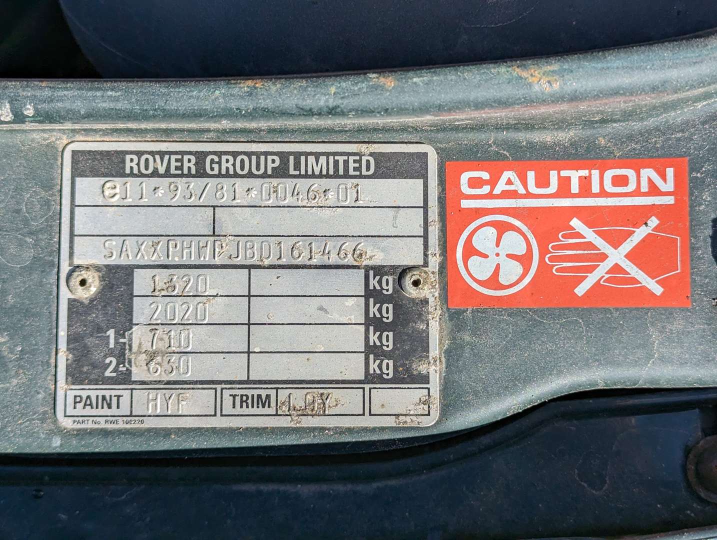 <p>1997 ROVER 114 SLI AUTO</p>