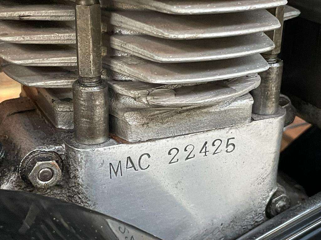 <p>1955 VELOCETTE MAC 350CC</p>