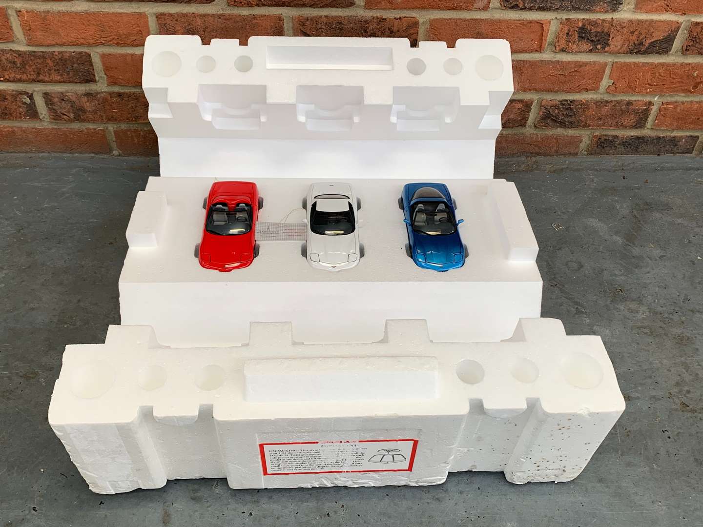 <p>Three Boxed Franklin Mint Corvette Model Cars</p>
