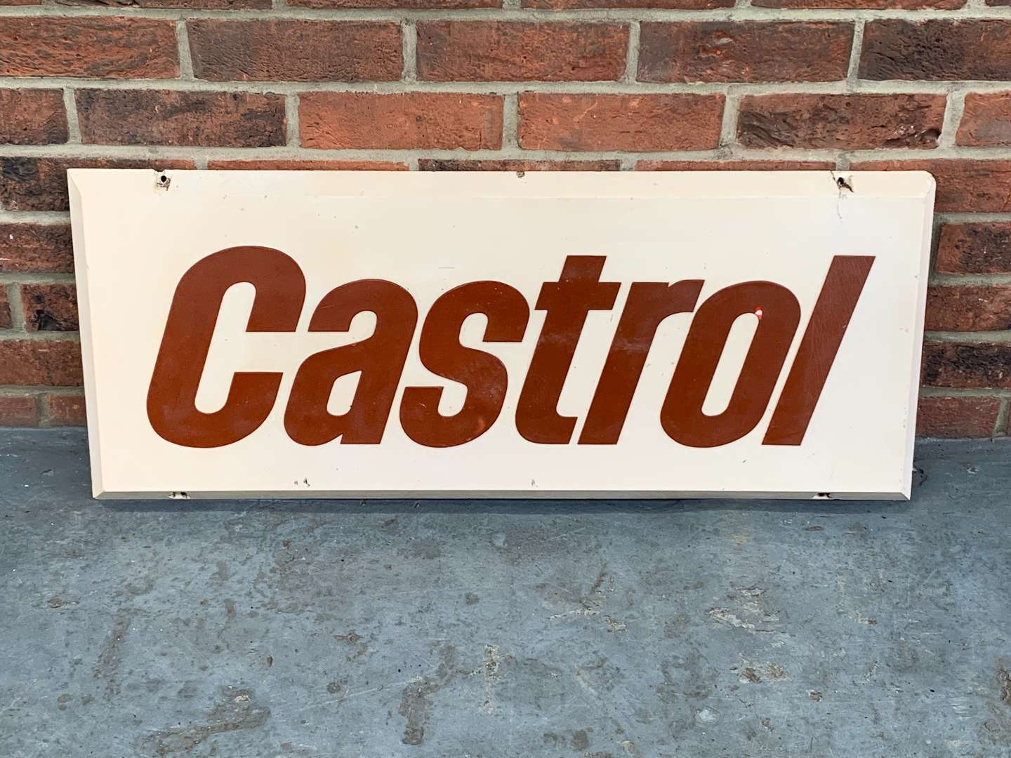<p>Castrol Fibreglass Sign</p>
