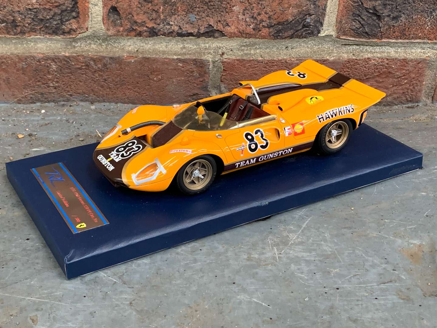 <p>Paul Hawkins 1968 GP 1:18 Scale Ferrari 350 Limited Edition Model Car</p>