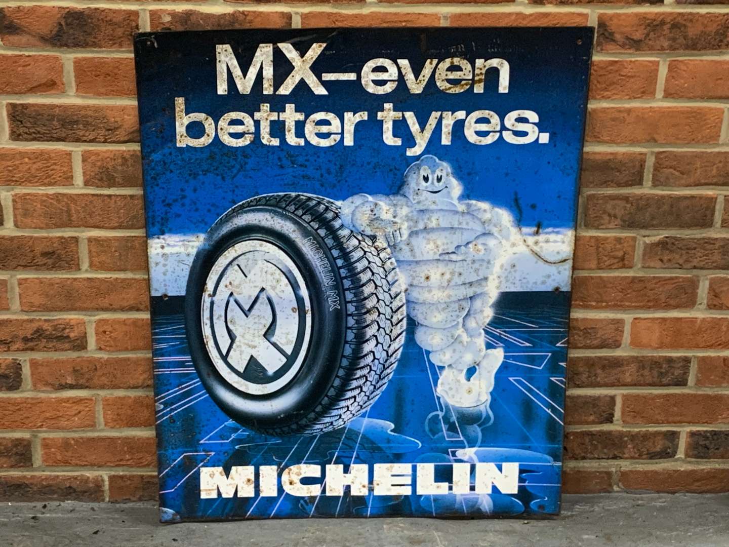 <p>Original Michelin Tin MX-Even Better Tyre's Sign&nbsp;</p>