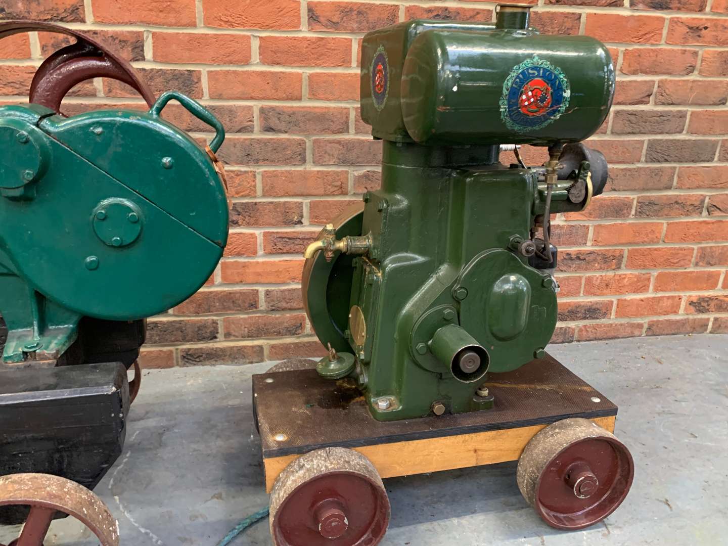 <p>Stationary Engine and two Ruston Hornsby Belt Driven Pumps (3)</p>
