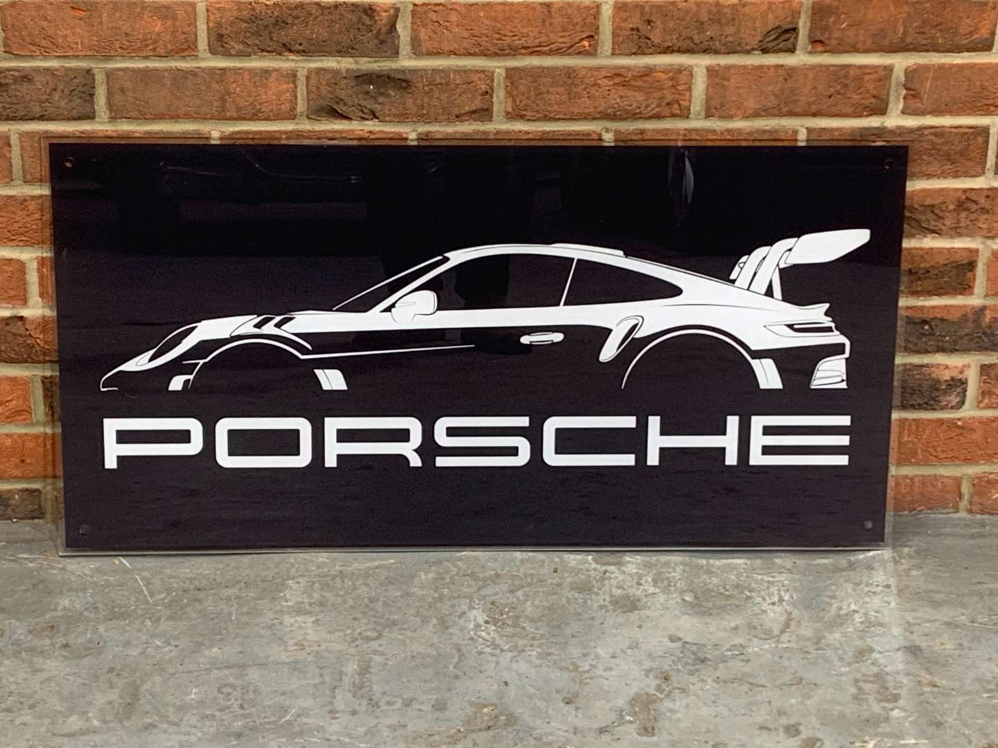 <p>Porsche Perspex Sign</p>