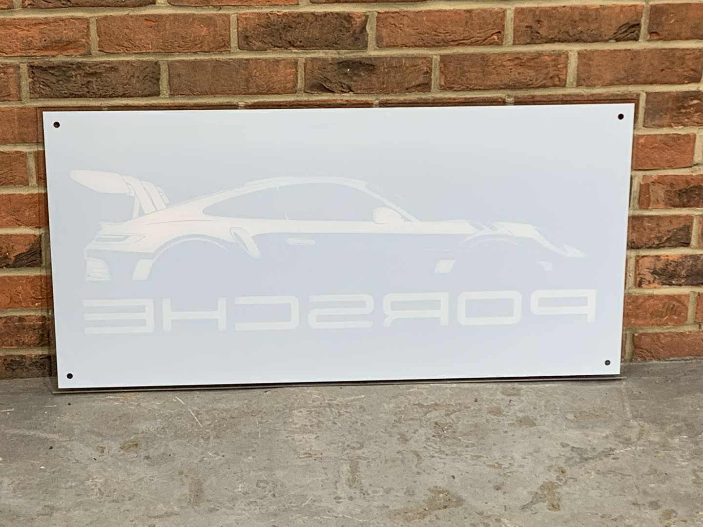 <p>Porsche Perspex Sign</p>