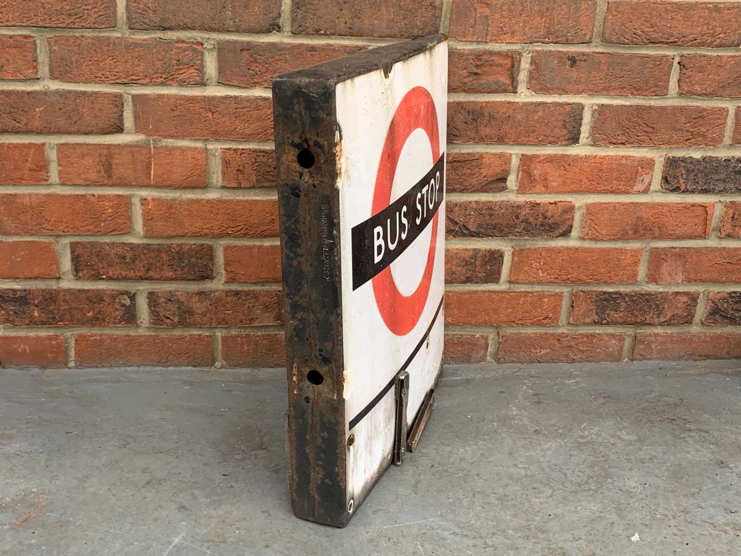 <p>Bus Stop Enamel Sign</p>