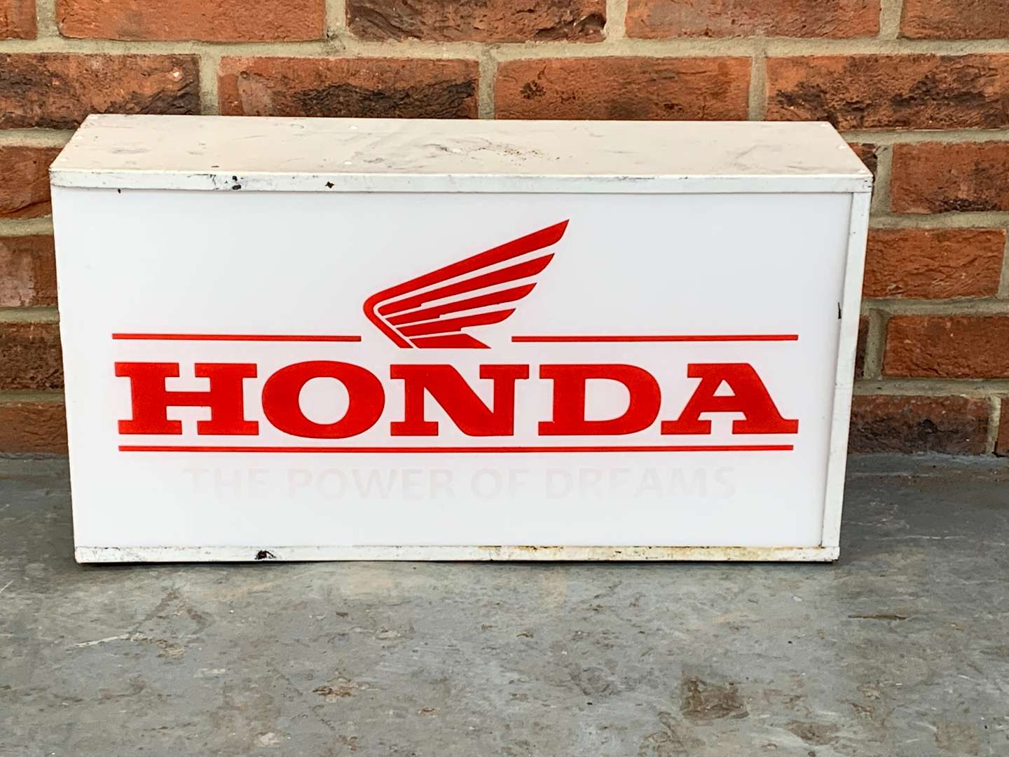 <p>Honda Made Illuminated Sign</p>