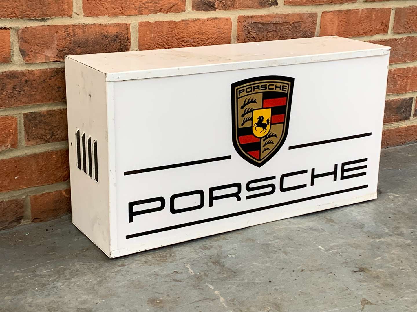 <p>Porsche Made Illuminated Sign</p>