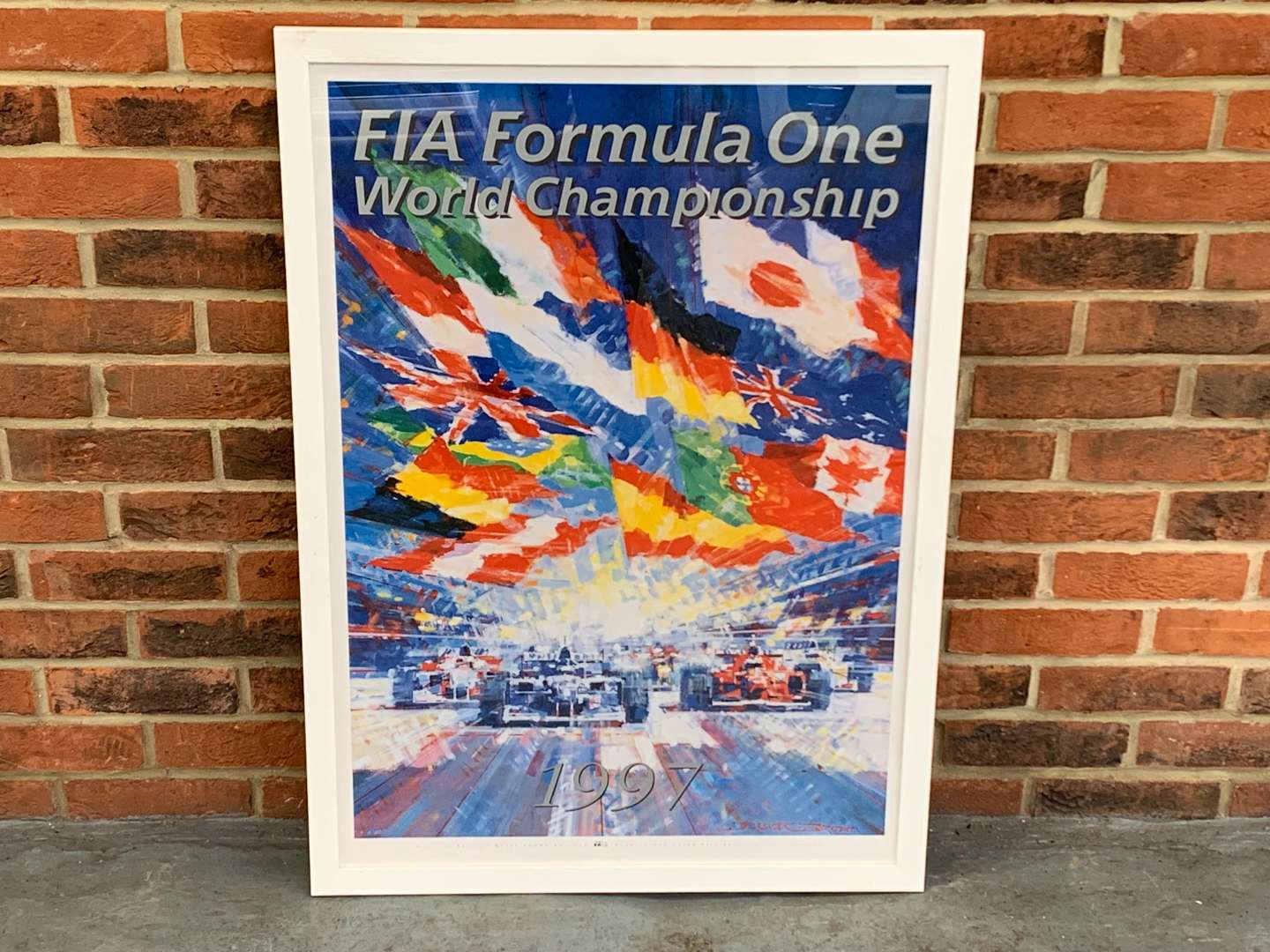 <p>FIA Formula One World Championship Poster 1997</p>