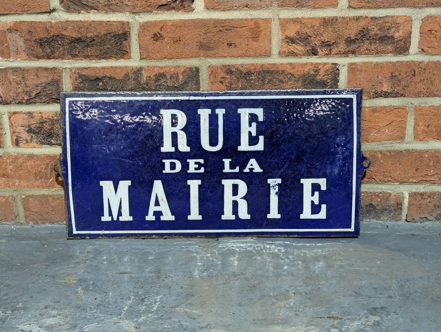 <p>French Enamel Street Sign</p>