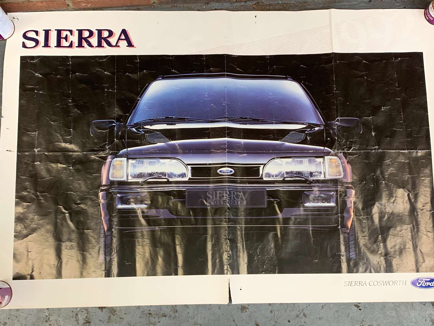 <p>Unframed Original Sierra Sapphire RS Cosworth Poster</p>