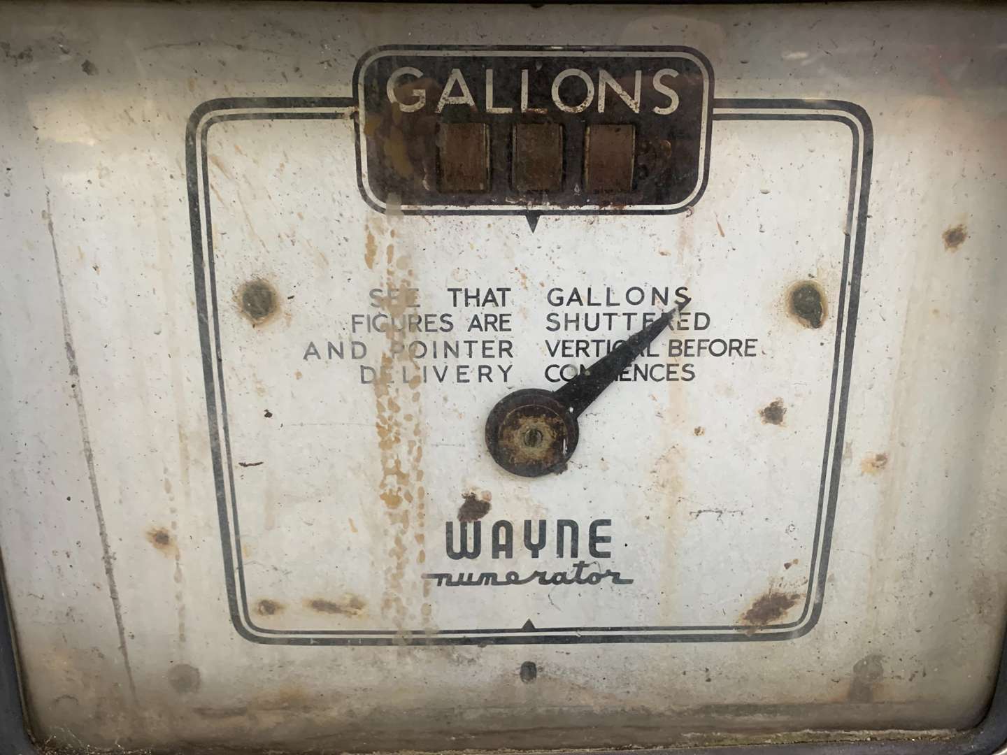 <p>Wayne Numerator Vintage Petrol Pump</p>