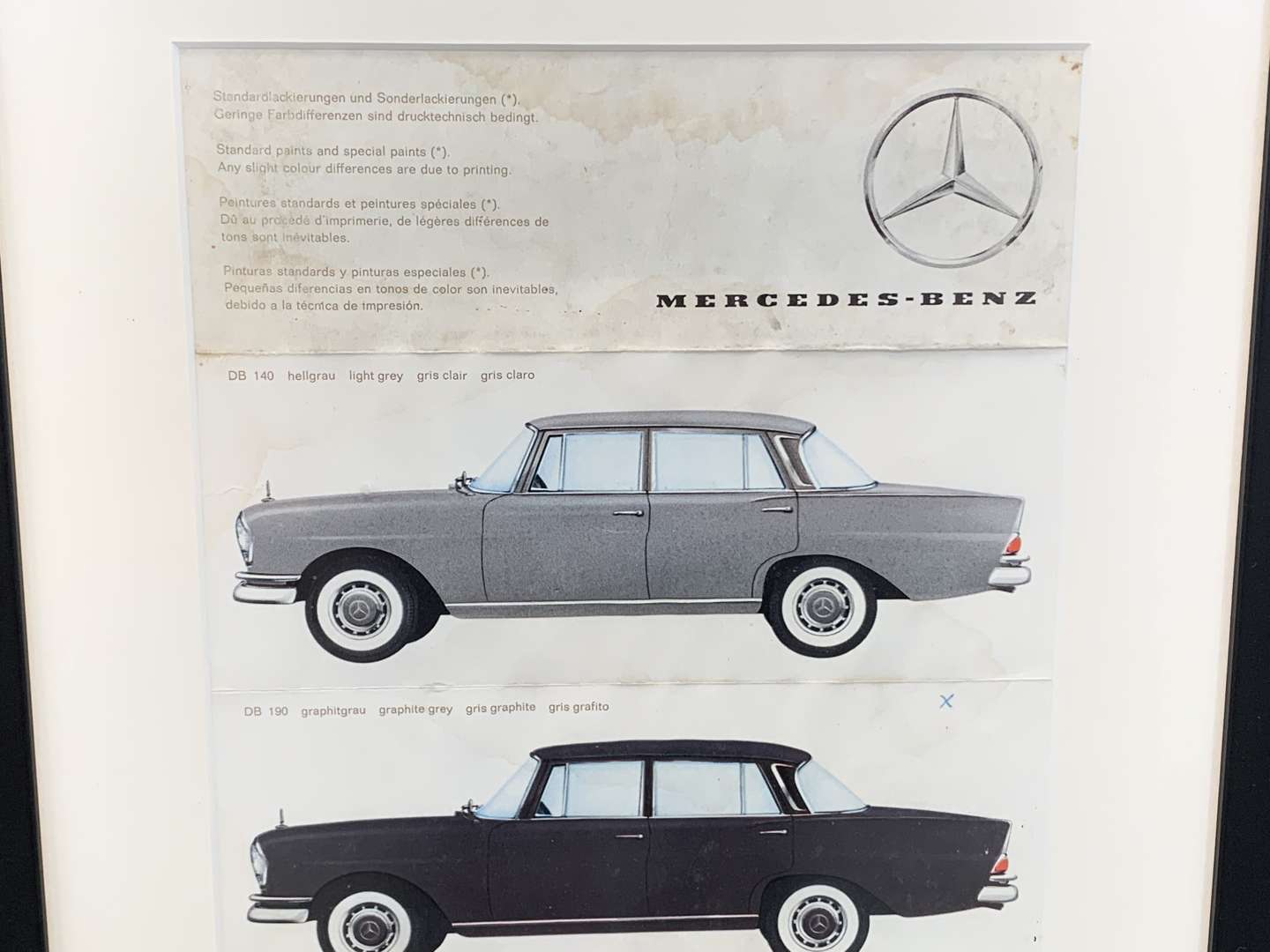 <p>Mercedes-Benz Framed Print</p>