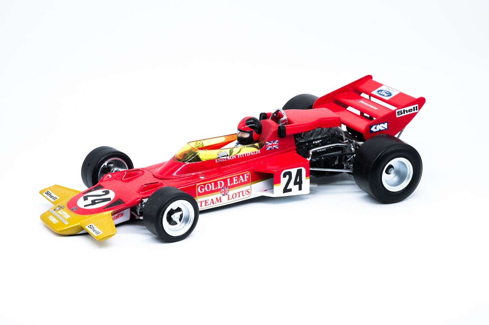 <p>A collection of 5 various Team Lotus models</p>