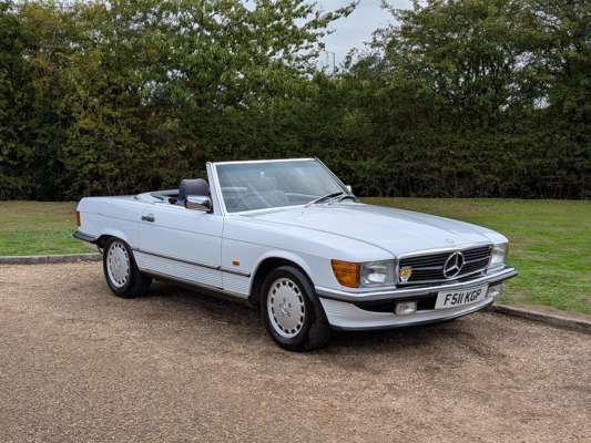 1988 MERCEDES 300SL R107